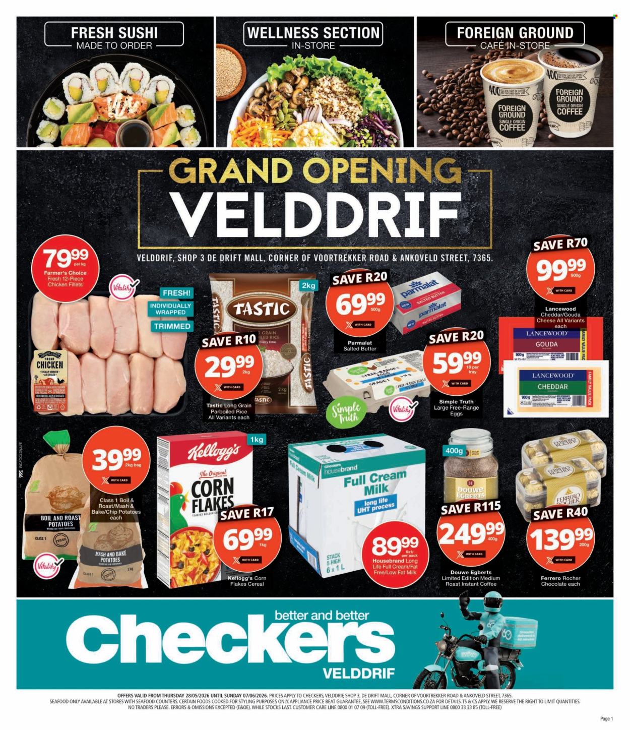 Checkers specials - 28/05/2026 - 07/06/2026. Page 1