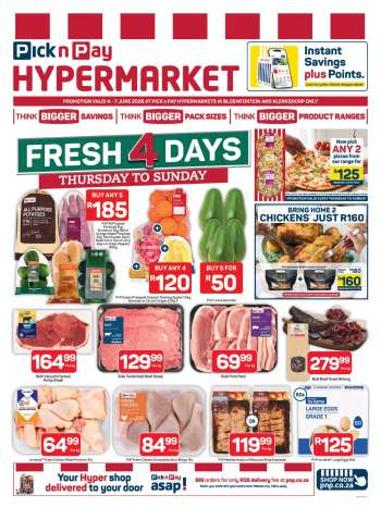 Pick n Pay Hypermarket catalogue  - 04/06/2026 - 07/06/2026.