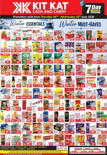 Kit Kat Cash & Carry catalogue  - 04/06/2026 - 10/06/2026.
