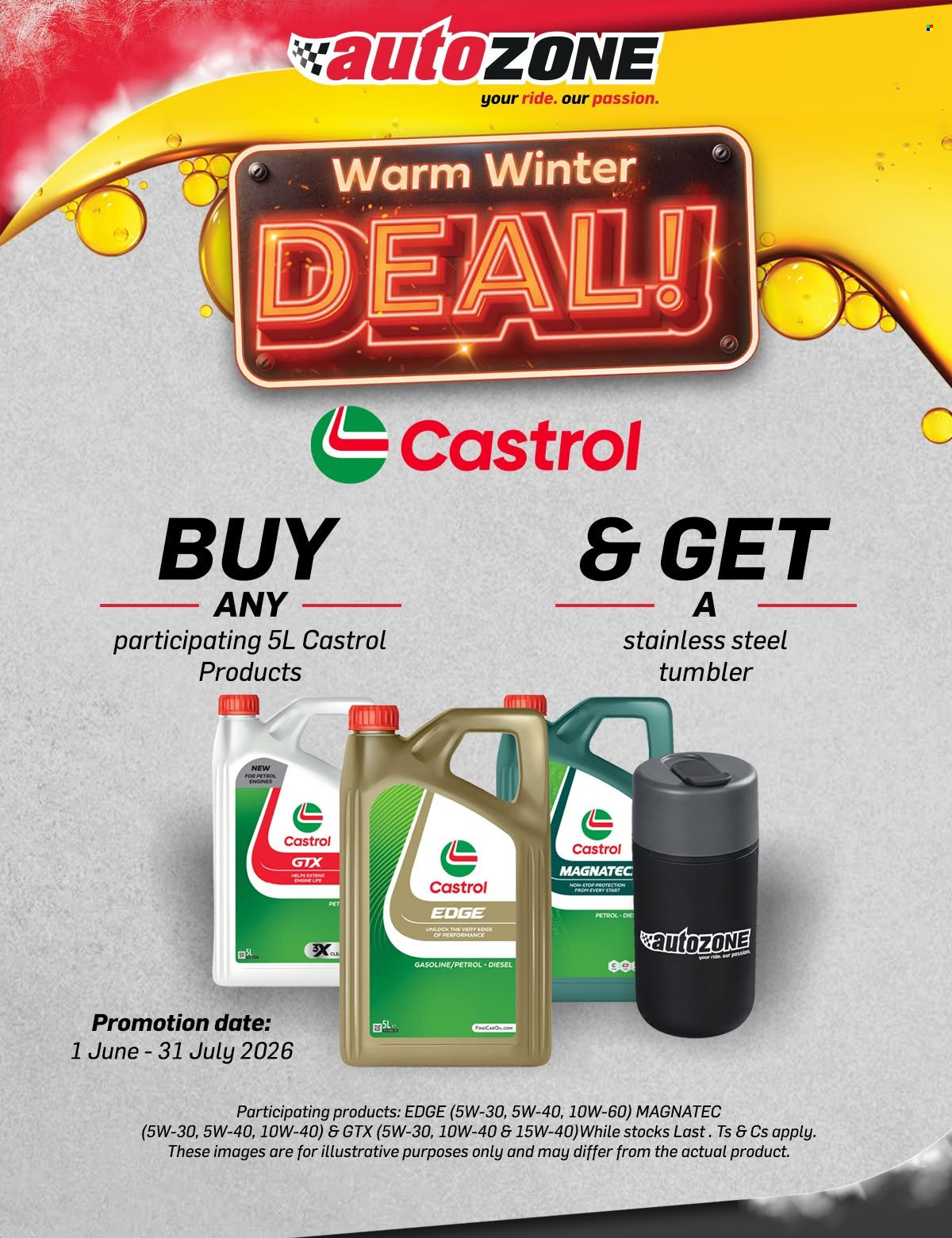 AutoZone specials - 01/06/2026 - 31/07/2026. Page 1