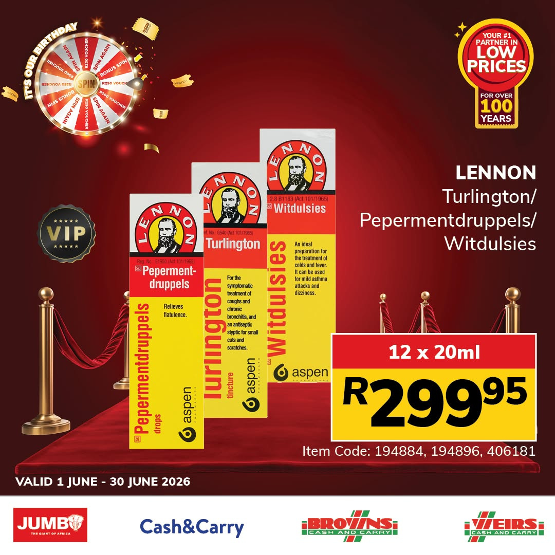 Jumbo Cash & Carry specials - 01/06/2026 - 30/06/2026. Page 2