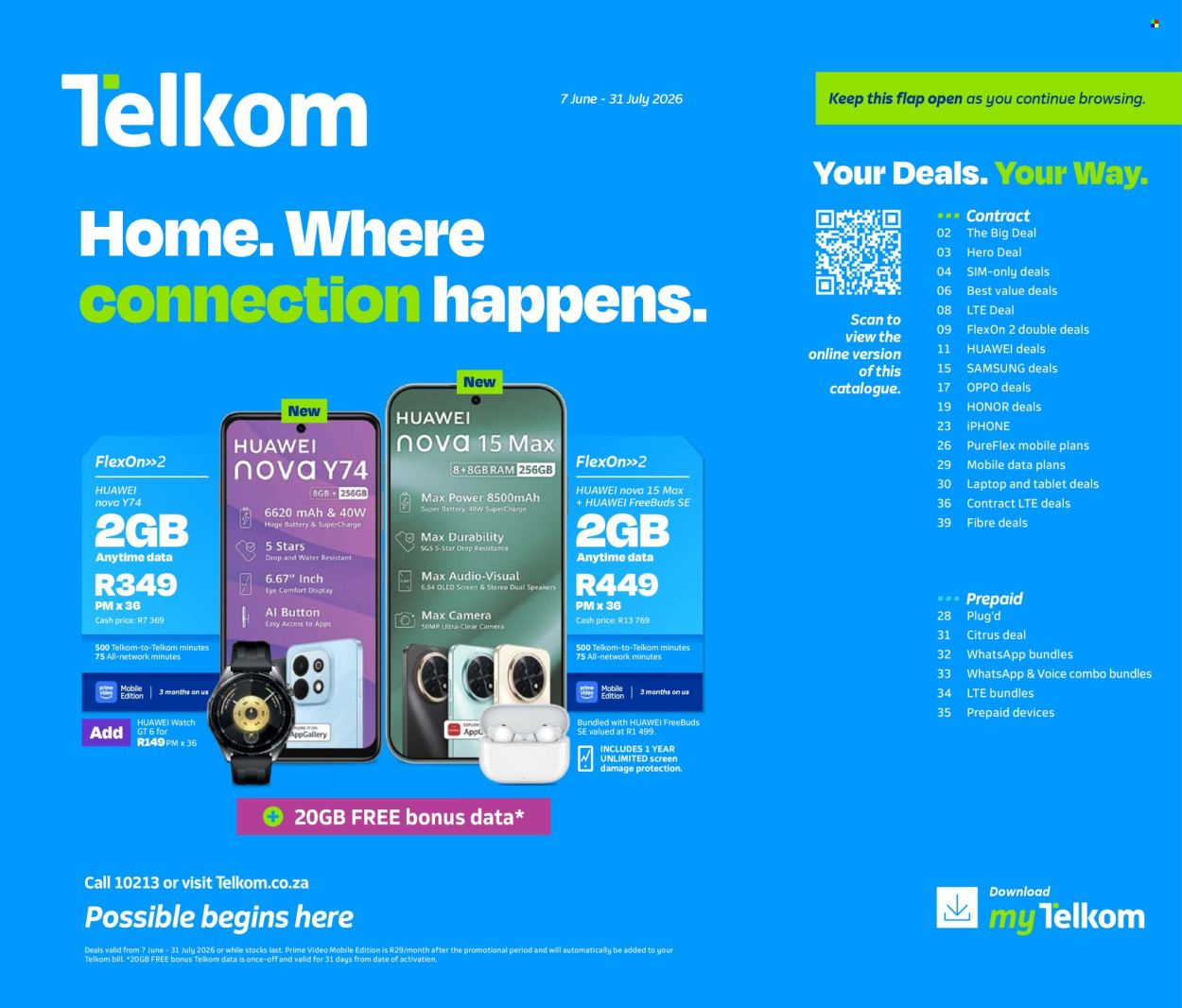 Telkom specials - 07/06/2026 - 31/07/2026. Page 1