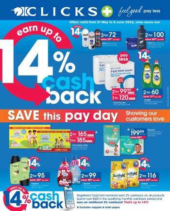 Clicks catalogue  - 21/06/2026 - 08/07/2026.