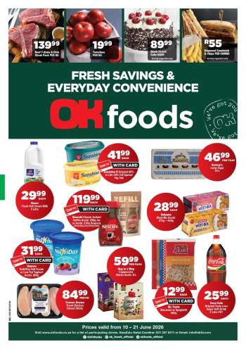 OK Foods catalogue  - 10/06/2026 - 21/06/2026.