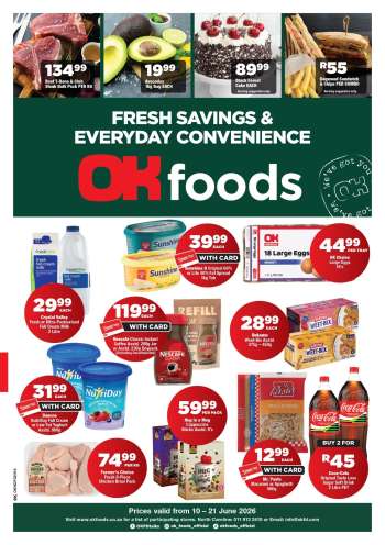 OK Foods catalogue  - 10/06/2026 - 21/06/2026.
