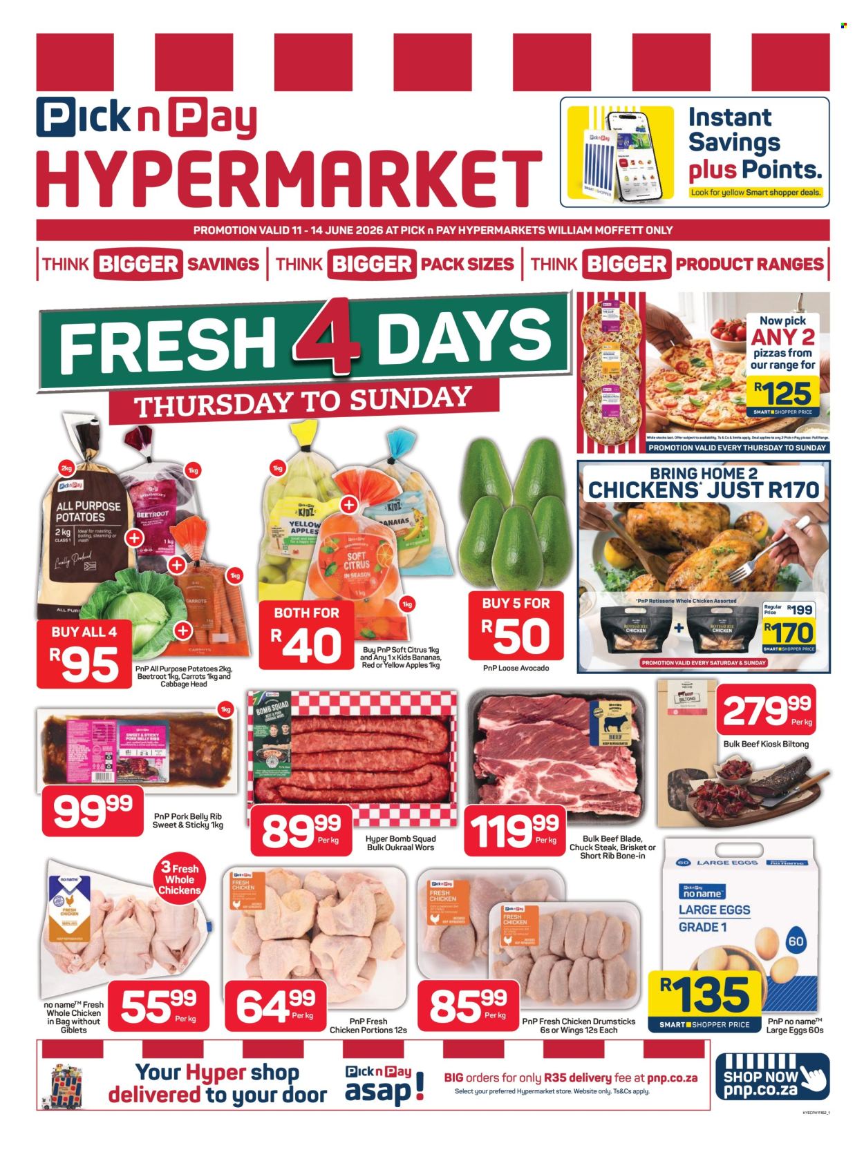 Pick n Pay Hypermarket specials - 11/06/2026 - 14/06/2026. Page 1
