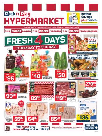 Pick n Pay Hypermarket catalogue  - 11/06/2026 - 14/06/2026.