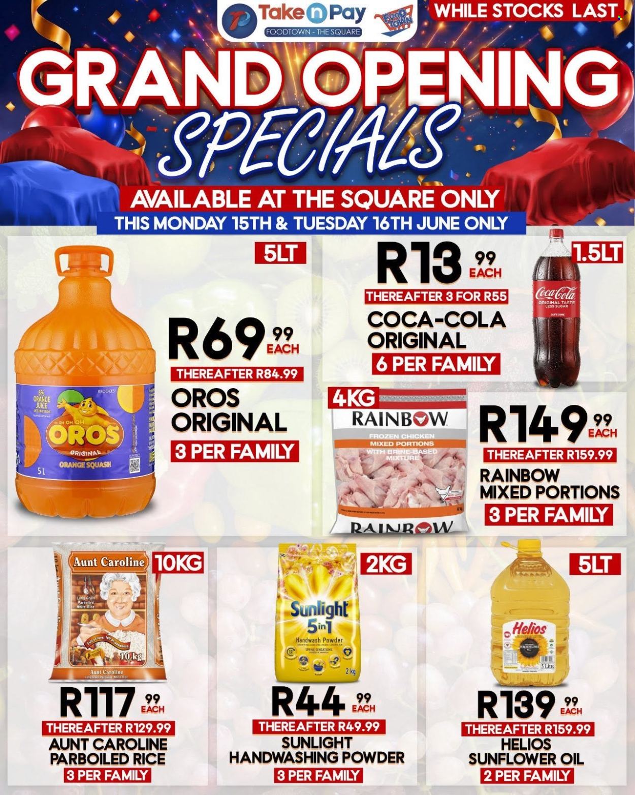 Take n Pay specials - 15/06/2026 - 16/06/2026. Page 1