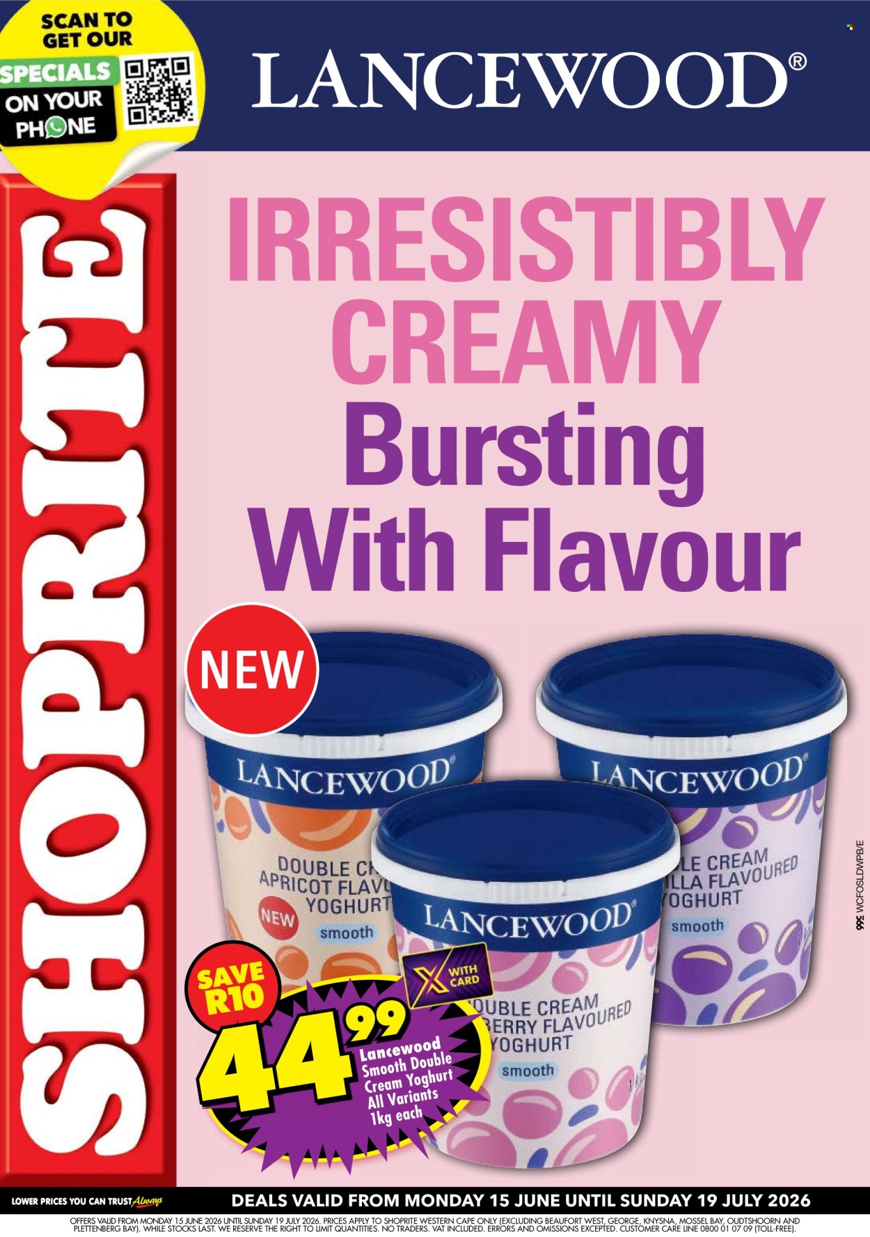 Shoprite specials - 15/06/2026 - 19/07/2026. Page 1
