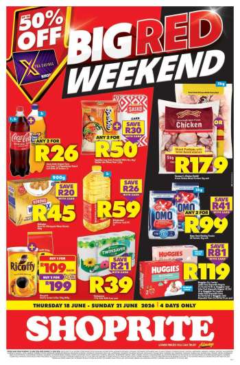 Shoprite catalogue  - 18/06/2026 - 21/06/2026.