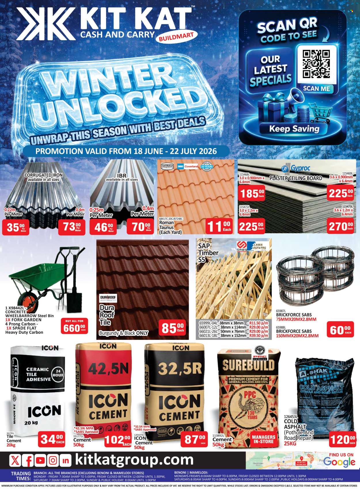Kit Kat Cash & Carry specials - 18/06/2026 - 22/07/2026. Page 1