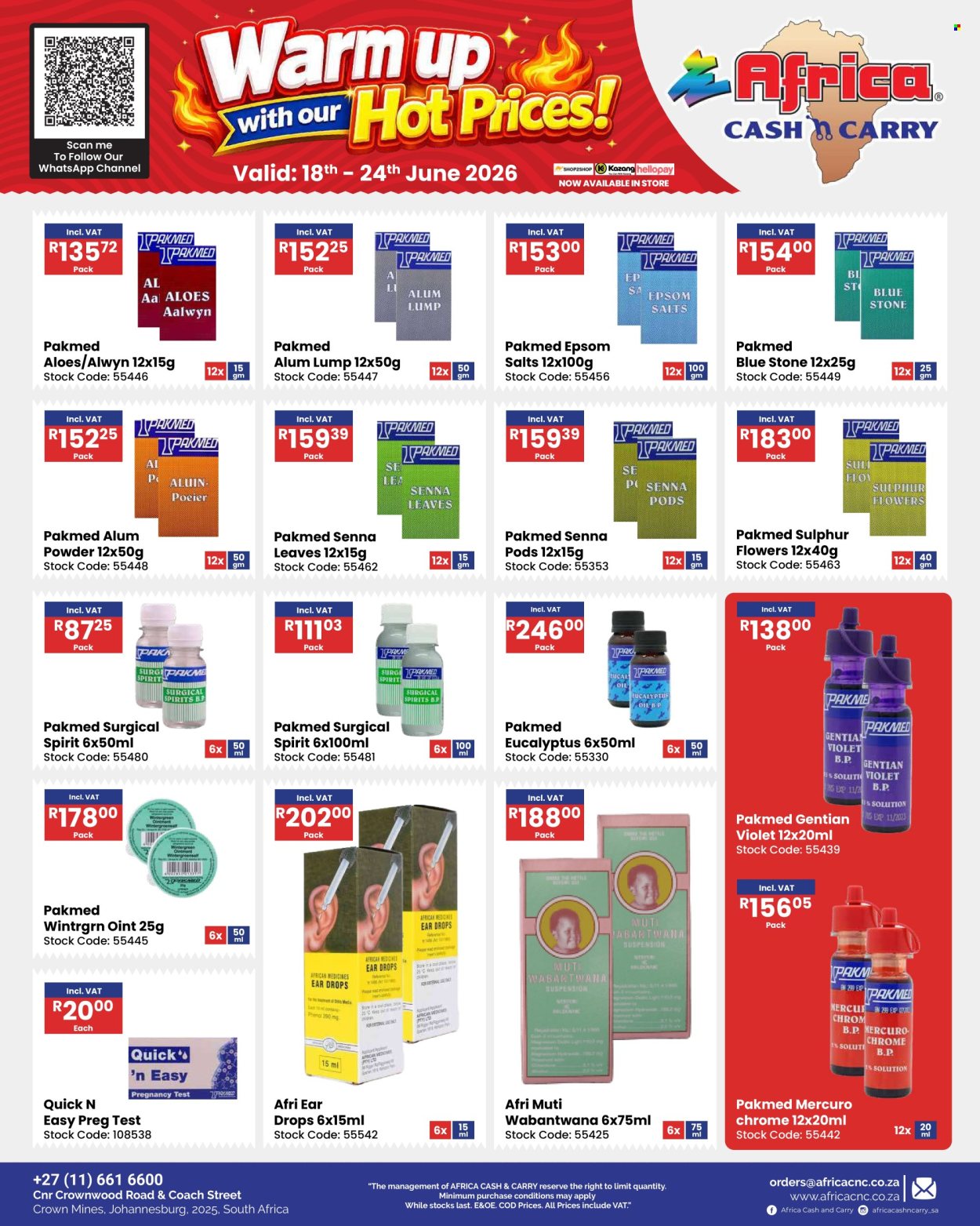Africa Cash & Carry specials - 18/06/2026 - 24/06/2026. Page 66
