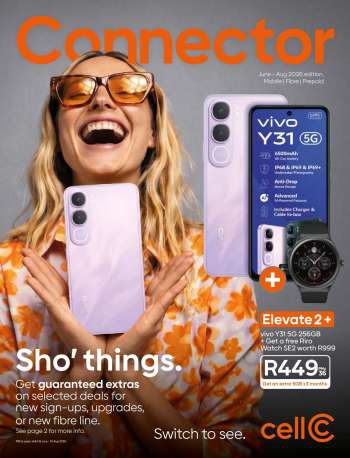 Cell C catalogue  - 19/06/2026 - 10/08/2026.