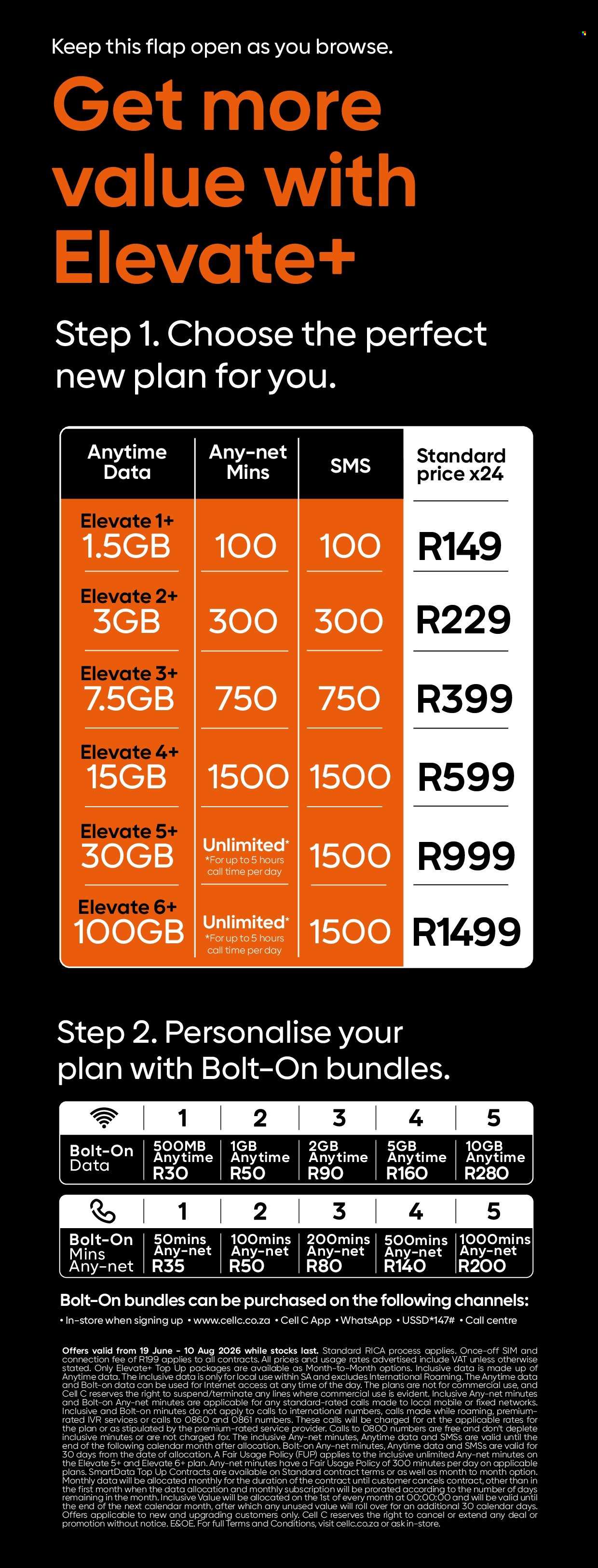 Cell C specials - 19/06/2026 - 10/08/2026. Page 3