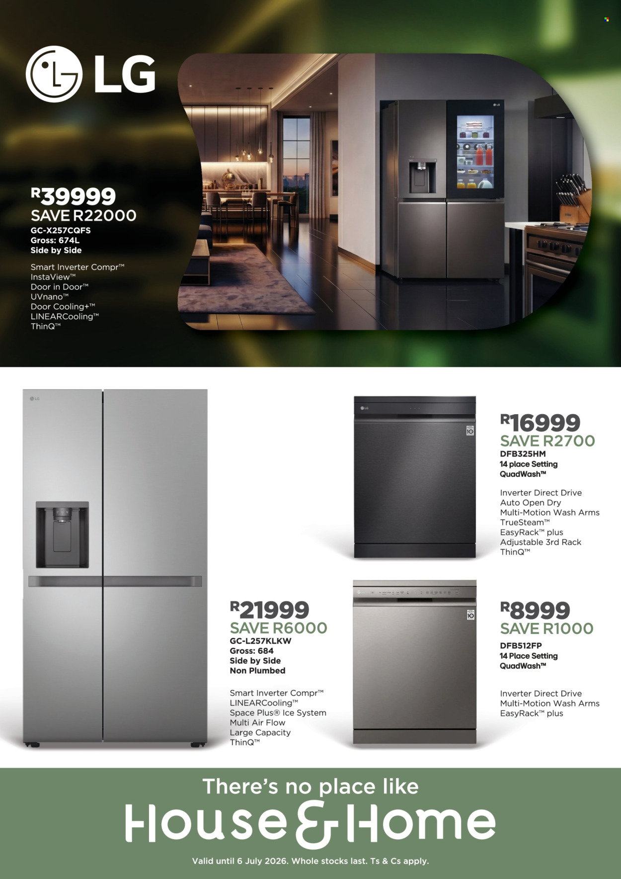 House & Home specials - 03/06/2026 - 06/07/2026. Page 1
