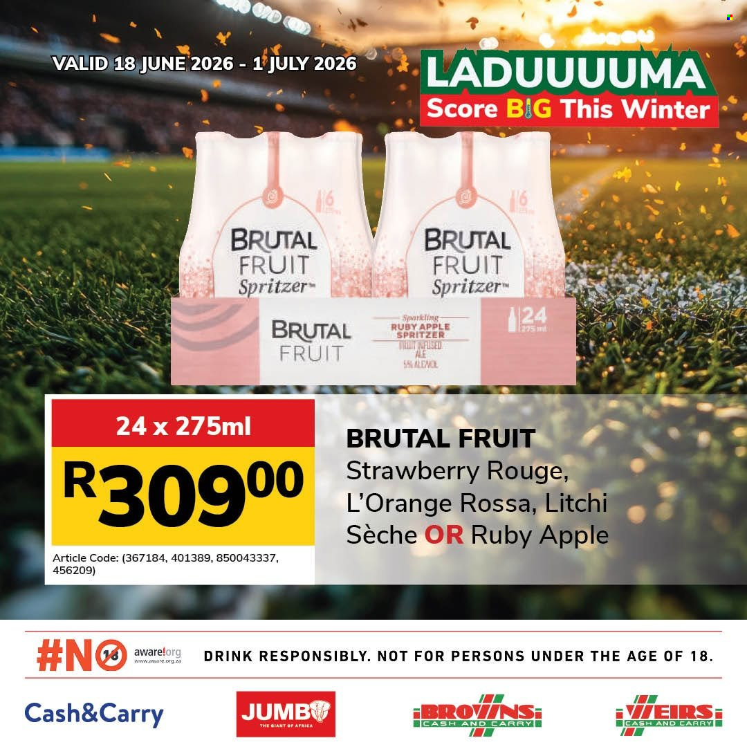Jumbo Cash & Carry specials - 18/06/2026 - 01/07/2026. Page 29