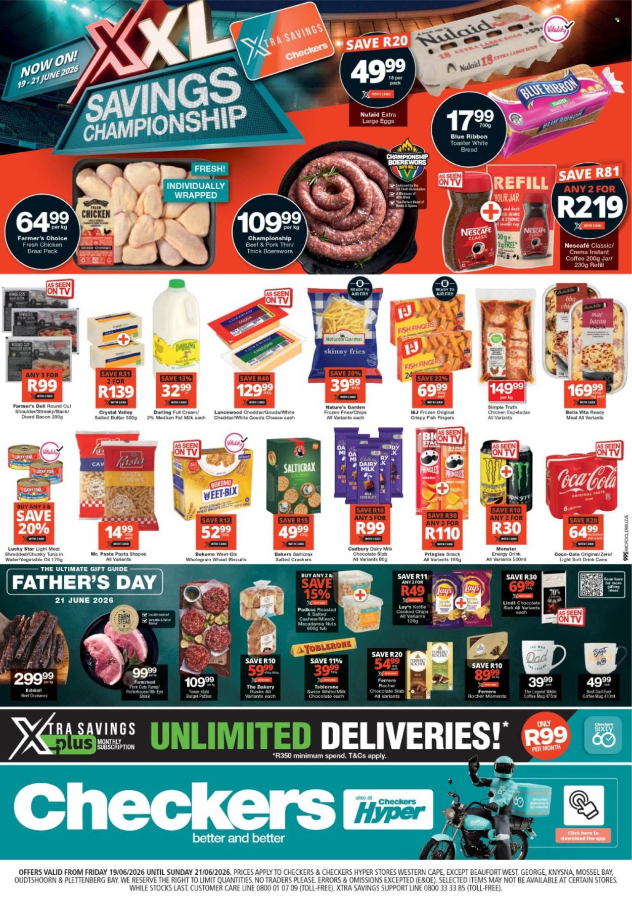Checkers specials - 19/06/2026 - 21/06/2026. Page 1