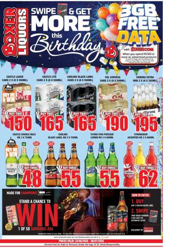 Boxer catalogue  - 22/06/2026 - 08/07/2026.