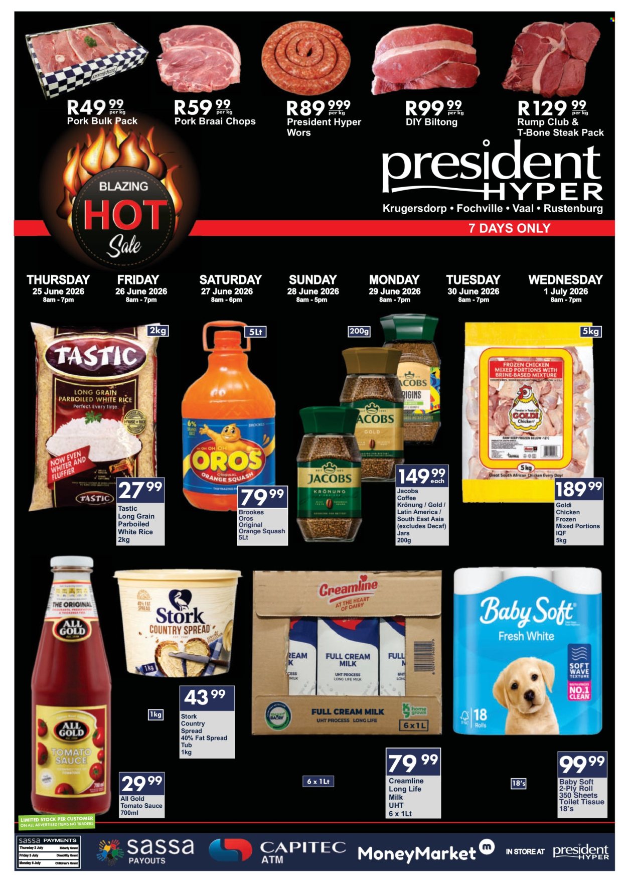 President Hyper specials - 25/06/2026 - 01/07/2026. Page 1