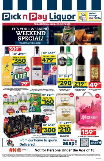 Pick n Pay catalogue  - 25/06/2026 - 28/06/2026.
