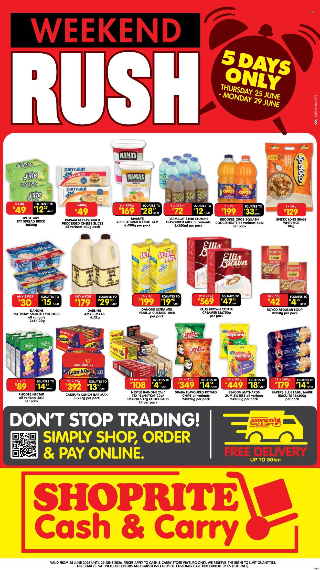 Shoprite specials - 25/06/2026 - 29/06/2026. Page 1