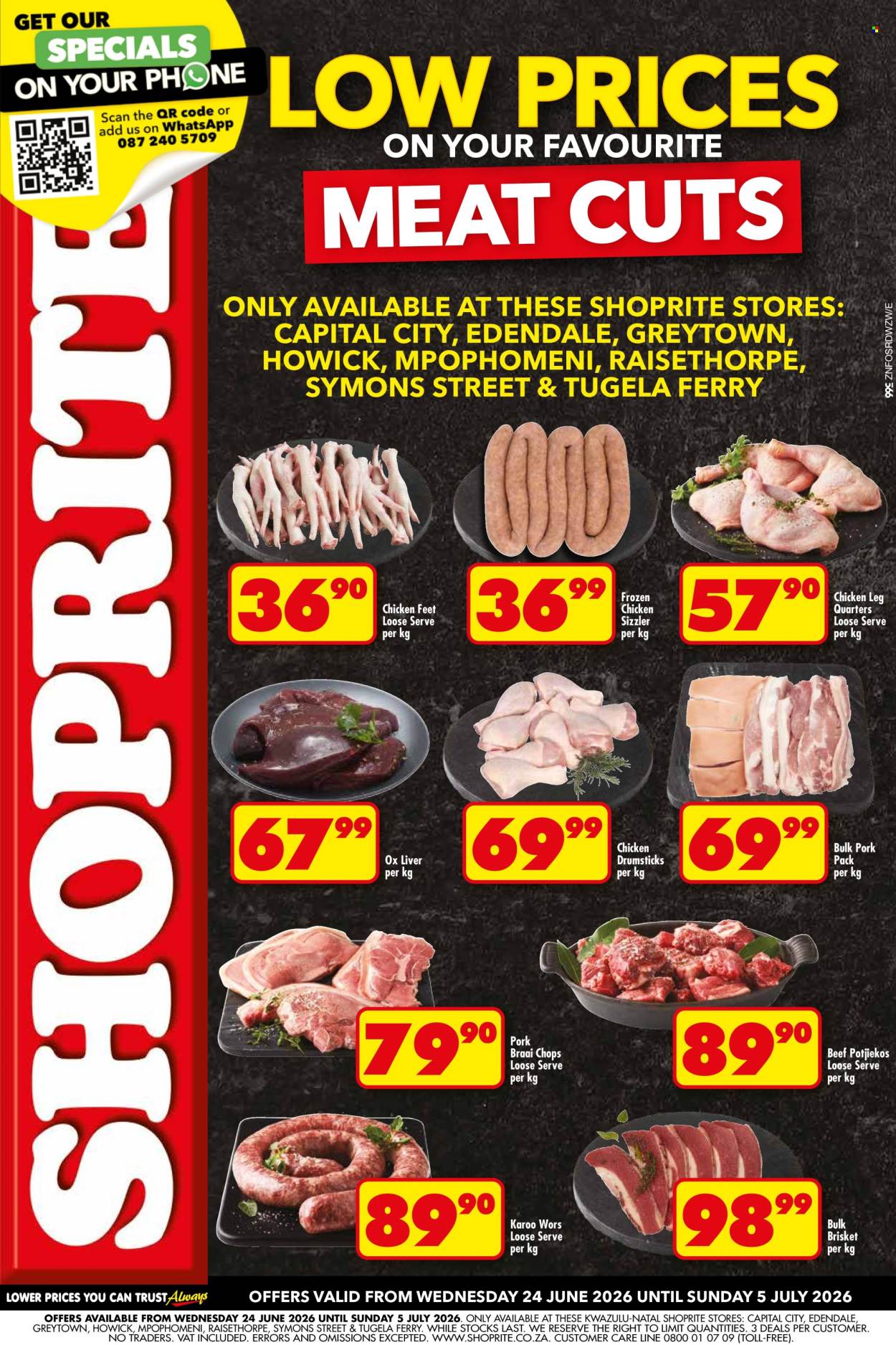 Shoprite specials - 24/06/2026 - 05/07/2026. Page 1