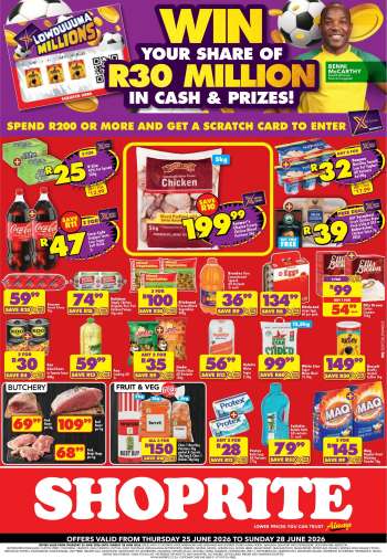 Shoprite catalogue  - 25/06/2026 - 28/06/2026.