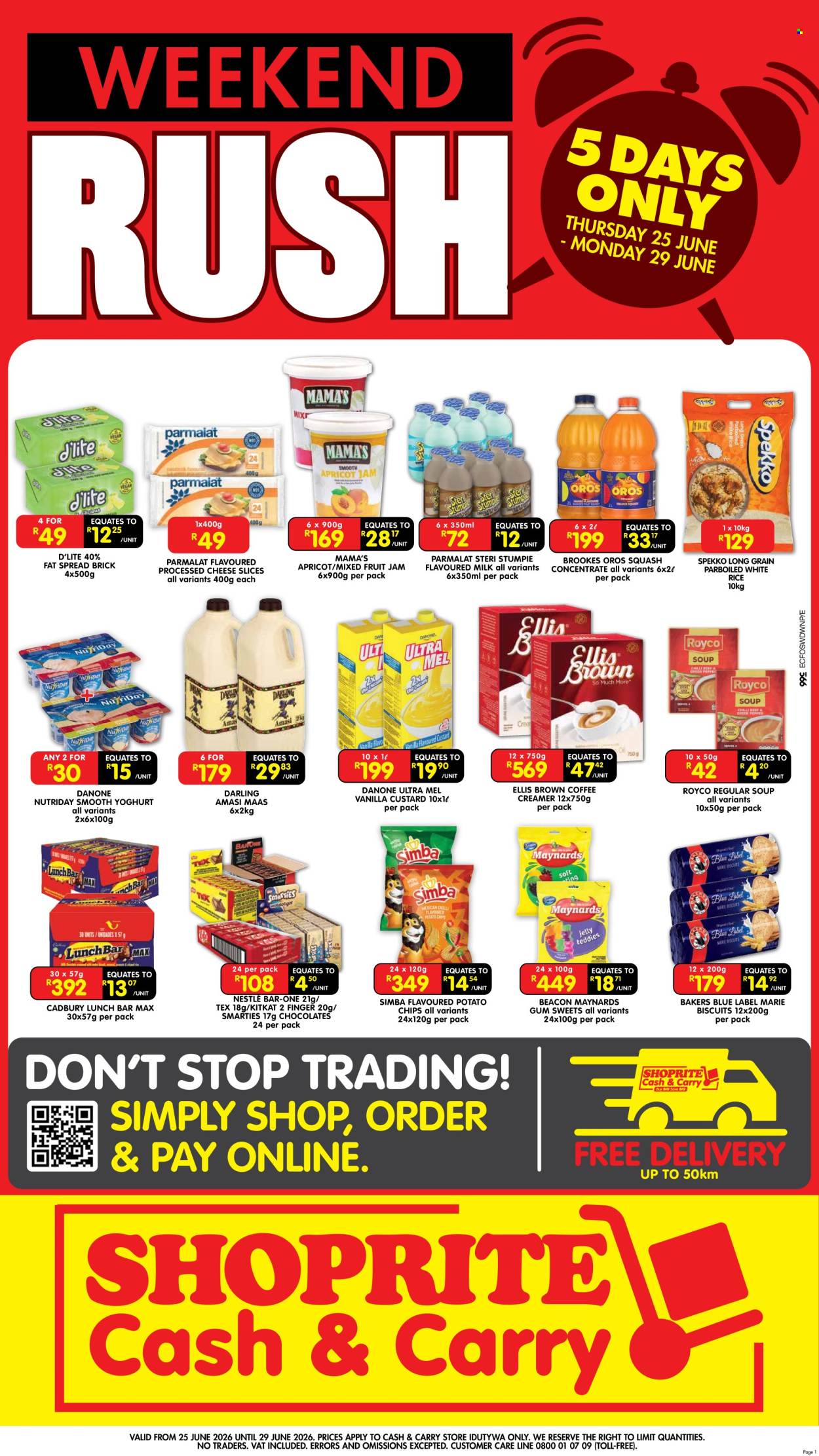 Shoprite specials - 25/06/2026 - 29/06/2026. Page 1