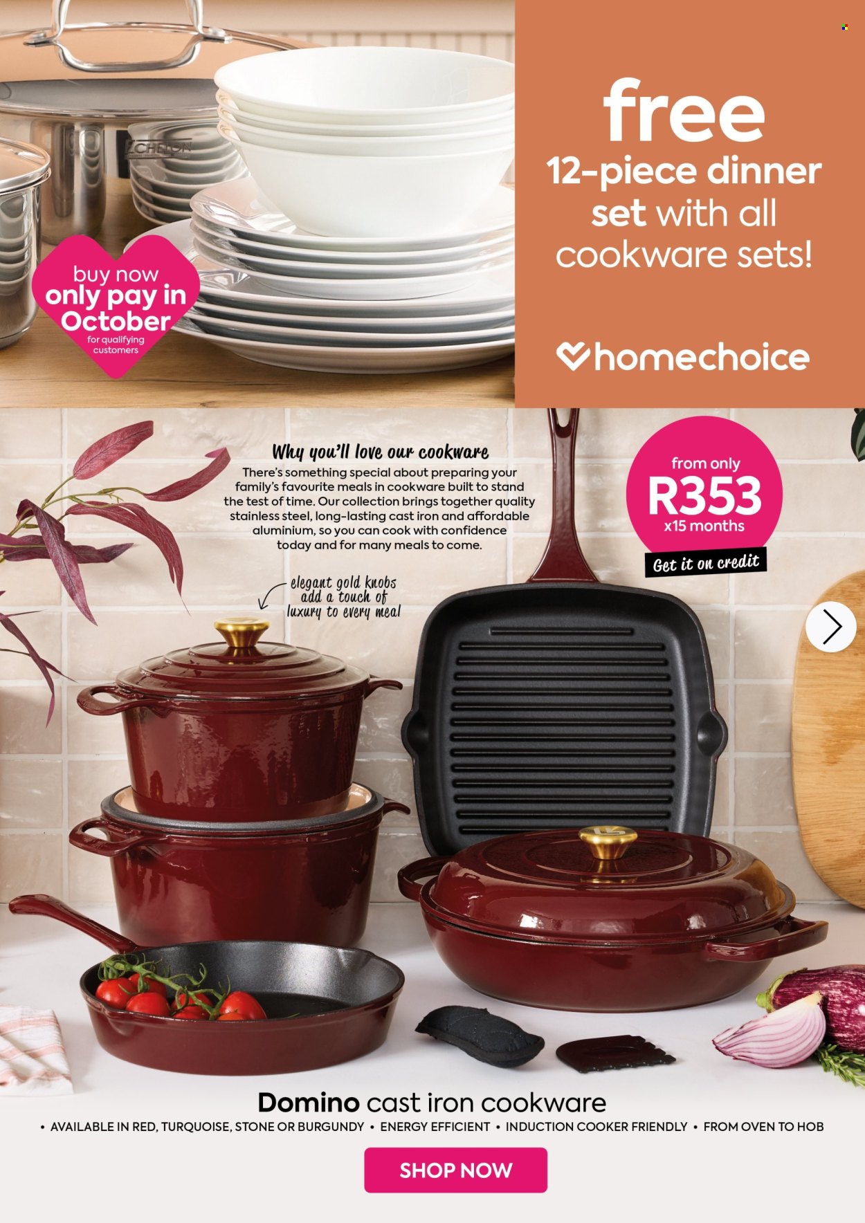 HomeChoice specials - 26/06/2026 - 23/07/2026. Page 1