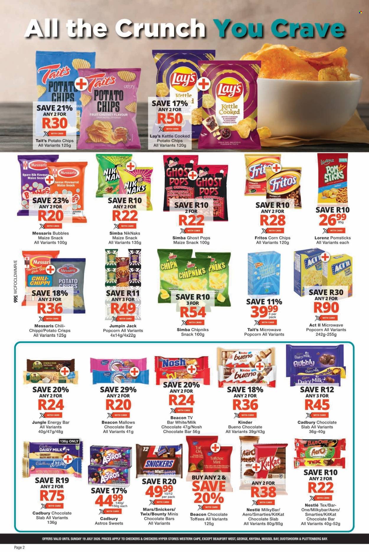 Checkers specials - 25/06/2026 - 19/07/2026. Page 2