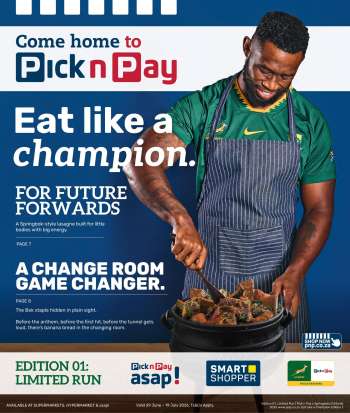 Pick n Pay catalogue  - 29/06/2026 - 19/07/2026.