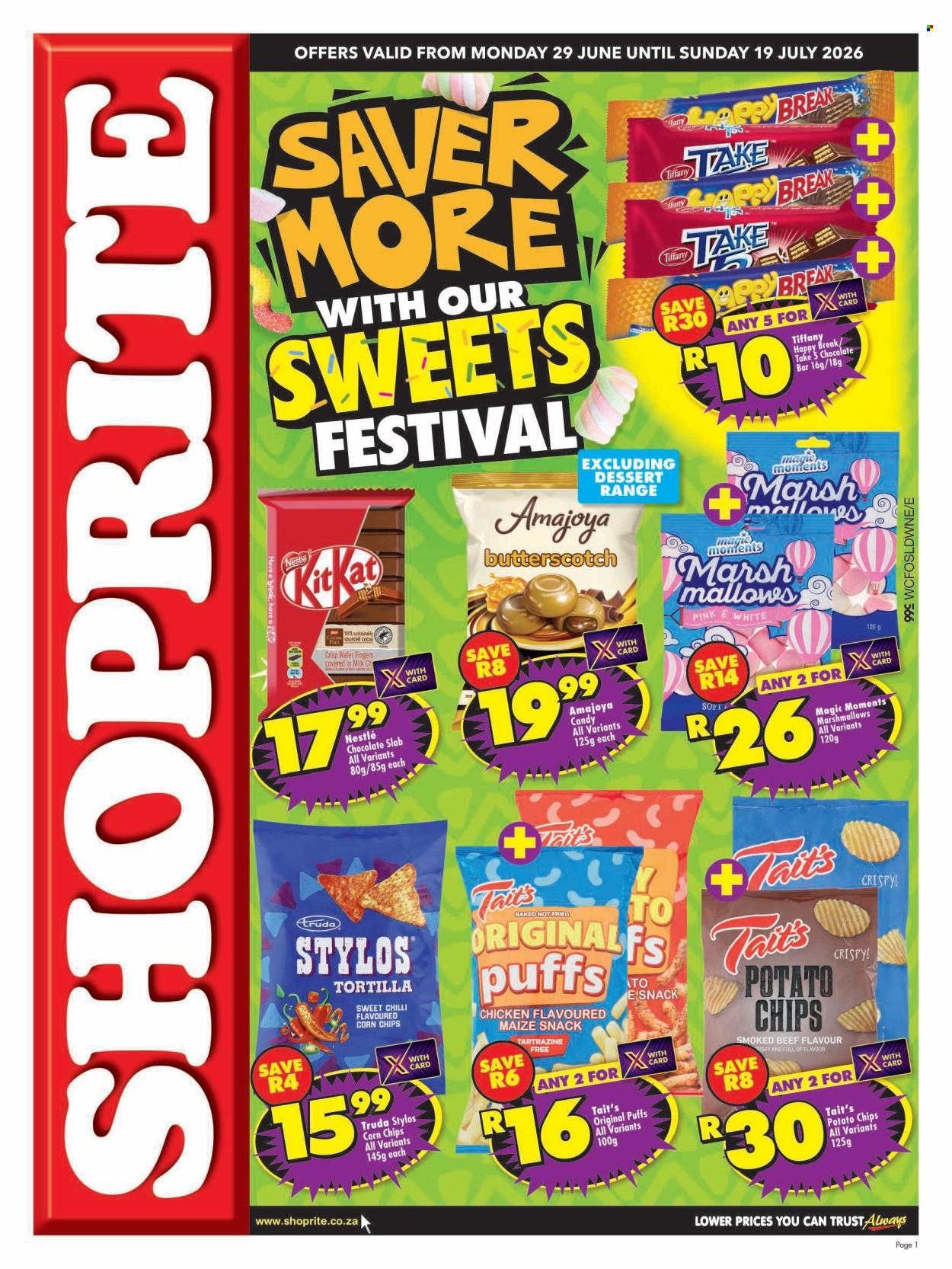 Shoprite specials - 29/06/2026 - 19/07/2026. Page 1