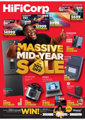 HiFi Corp catalogue  - 01/07/2026 - 04/08/2026.