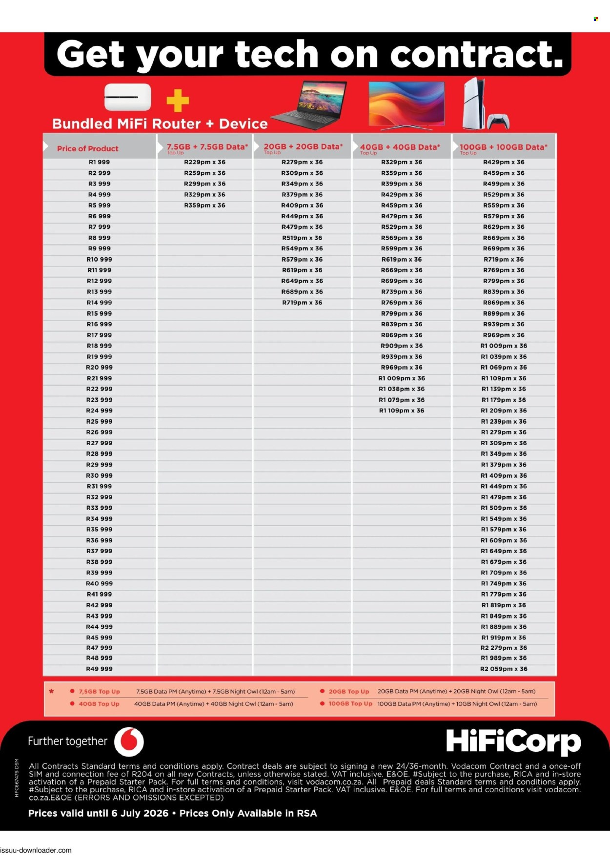 HiFi Corp specials - 09/06/2026 - 06/07/2026. Page 4