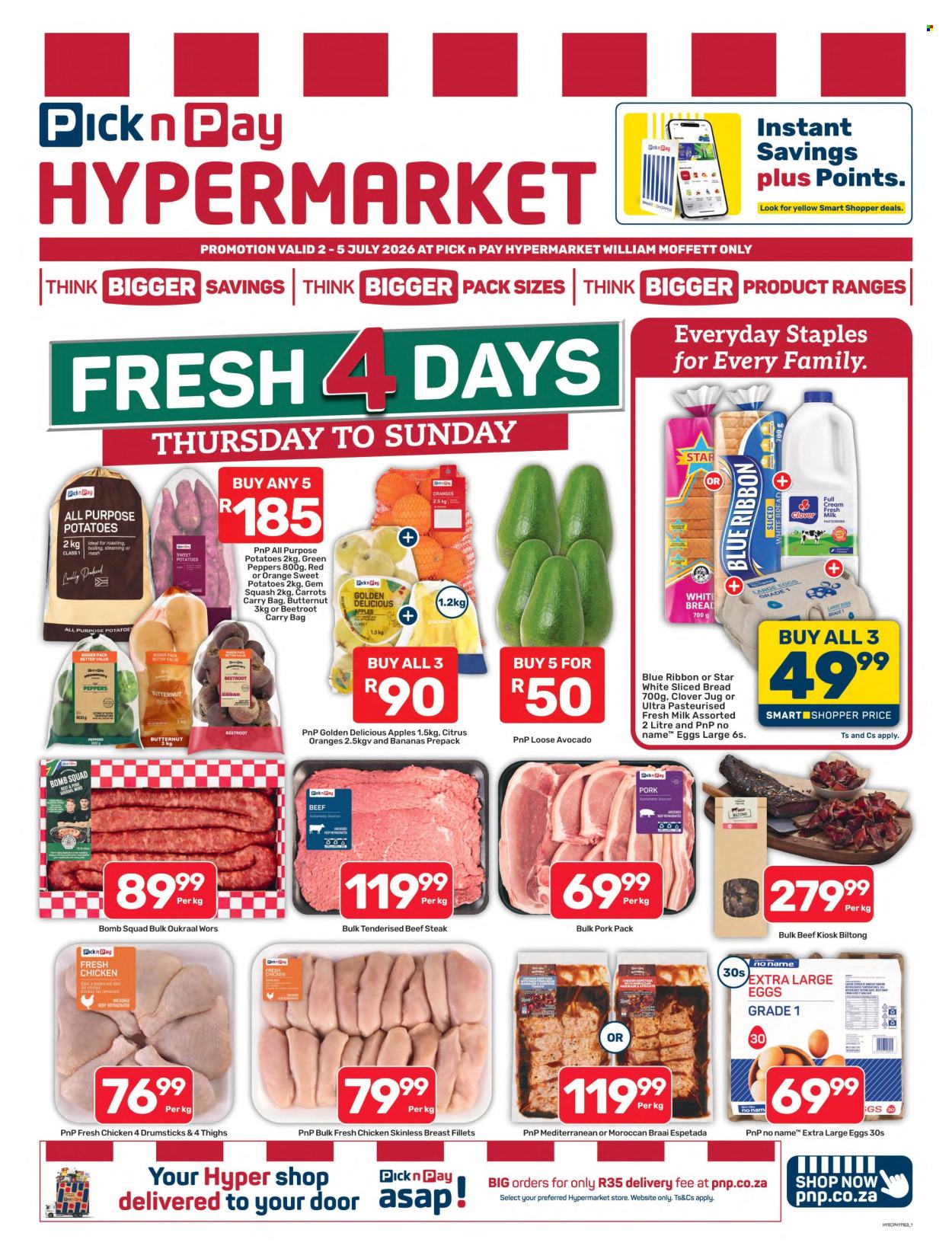 Pick n Pay Hypermarket specials - 02/07/2026 - 05/07/2026. Page 1