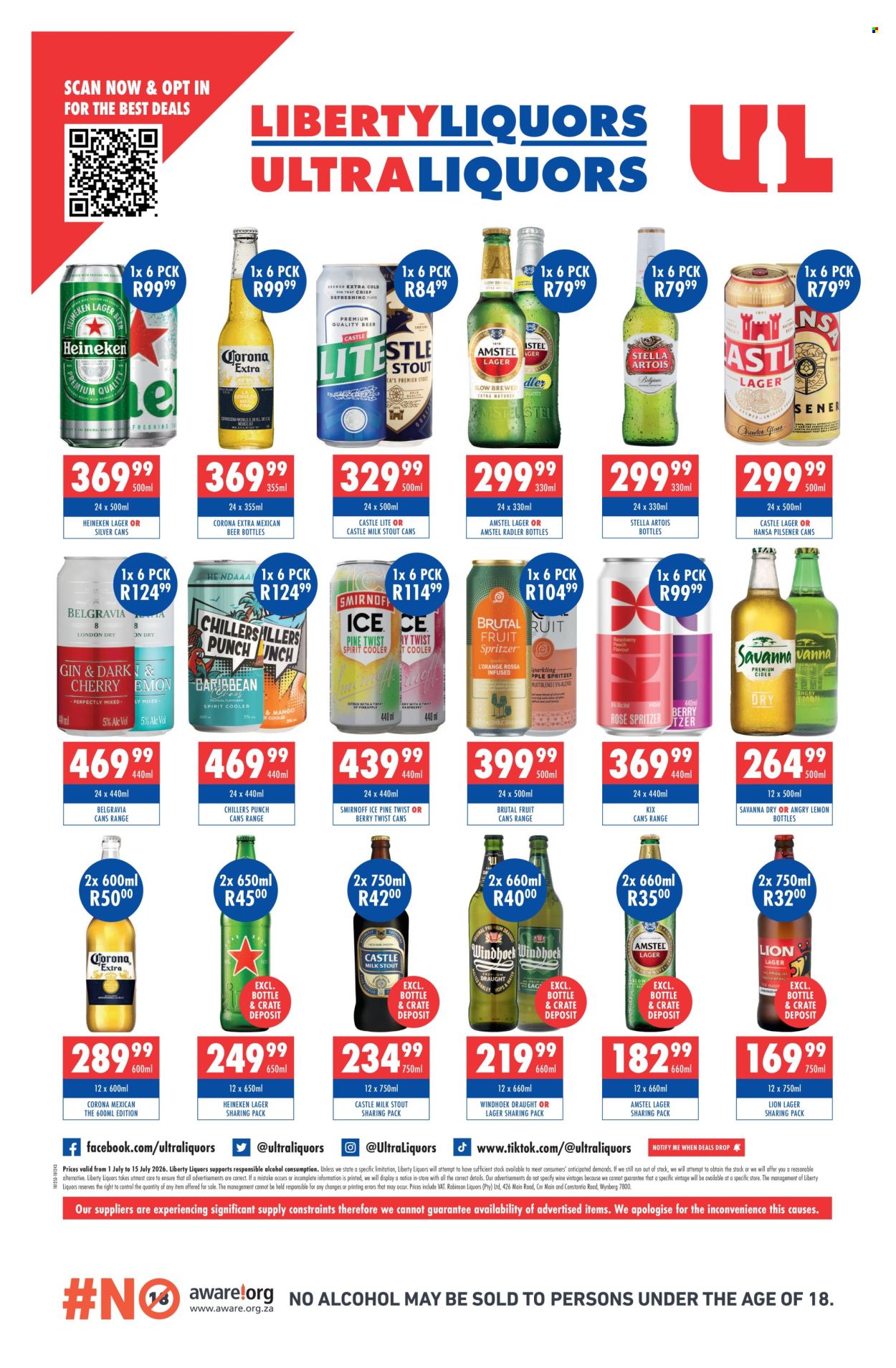 Liberty Liquors specials - 01/07/2026 - 15/07/2026. Page 4