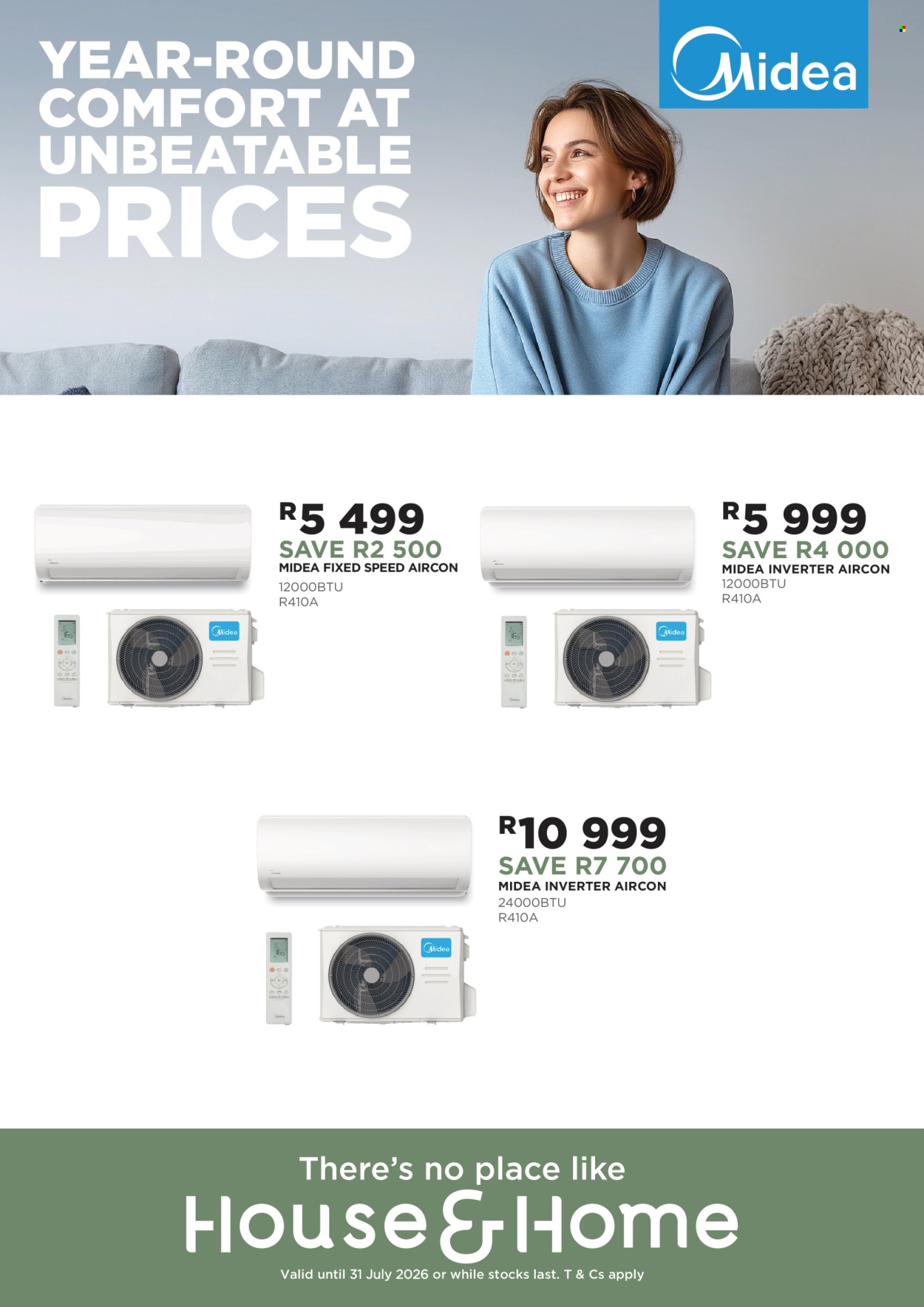 House & Home specials - 03/07/2026 - 31/07/2026. Page 1