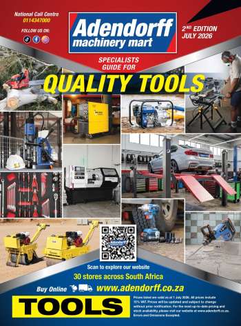 Adendorff Machinery Mart catalogue .