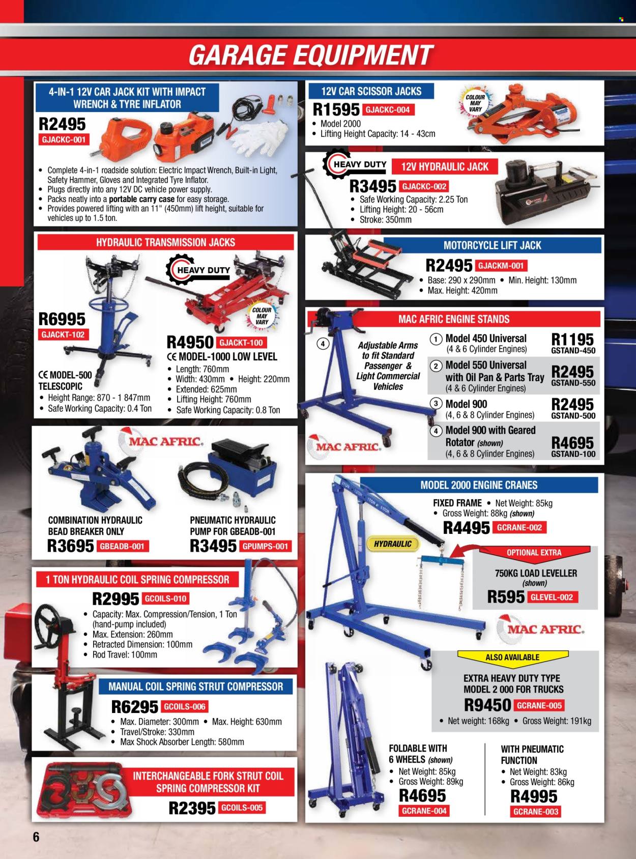 Adendorff Machinery Mart specials. Page 8