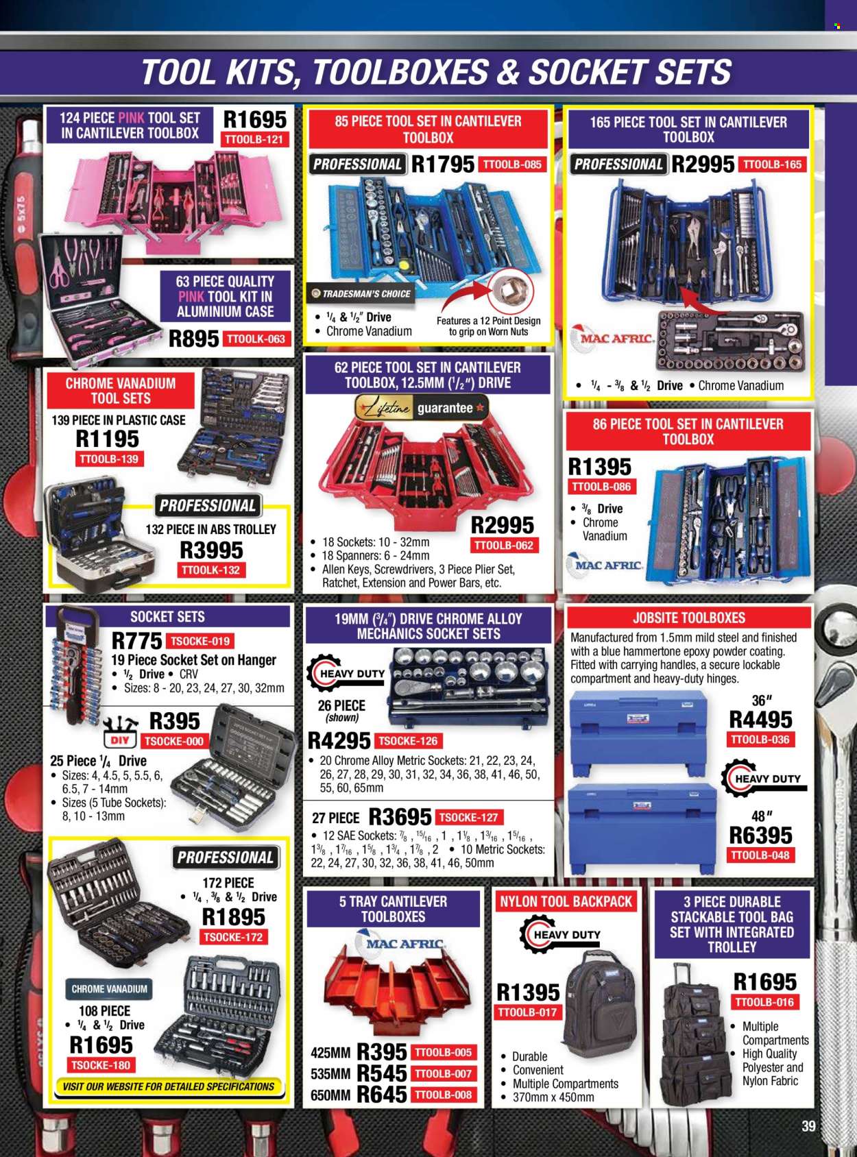 Adendorff Machinery Mart specials. Page 41