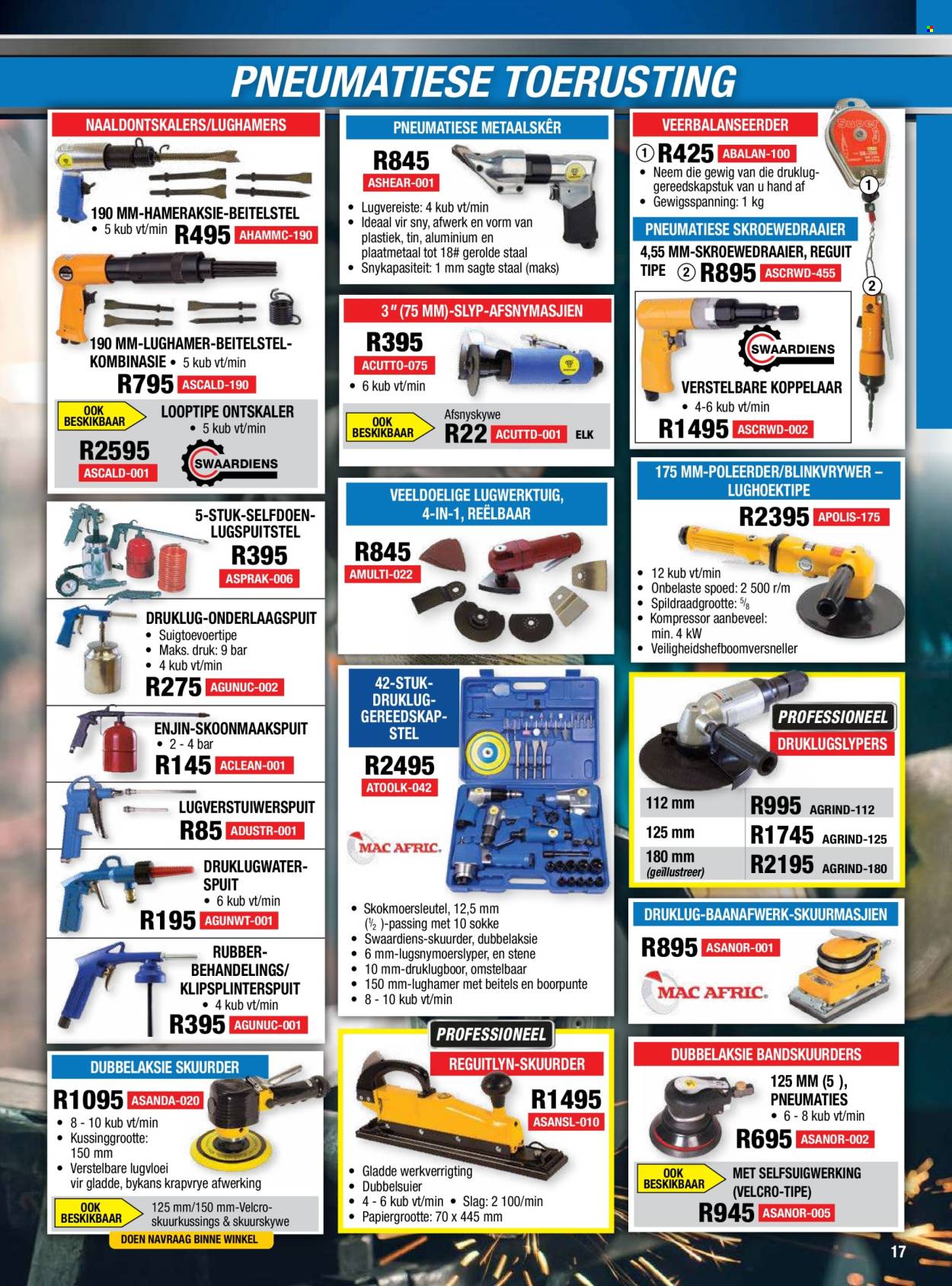 Adendorff Machinery Mart specials. Page 19