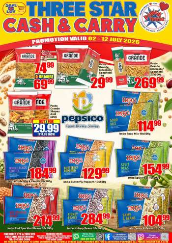 Three Star Cash and Carry catalogue  - 02/07/2026 - 12/07/2026.