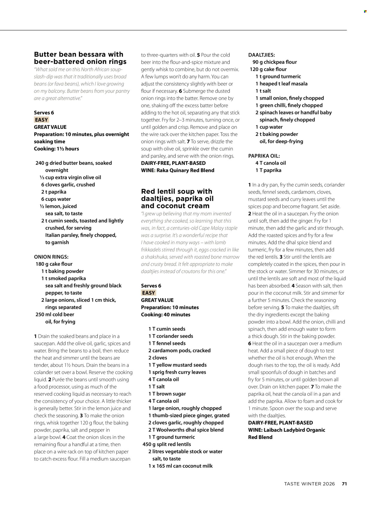 Woolworths specials. Page 73