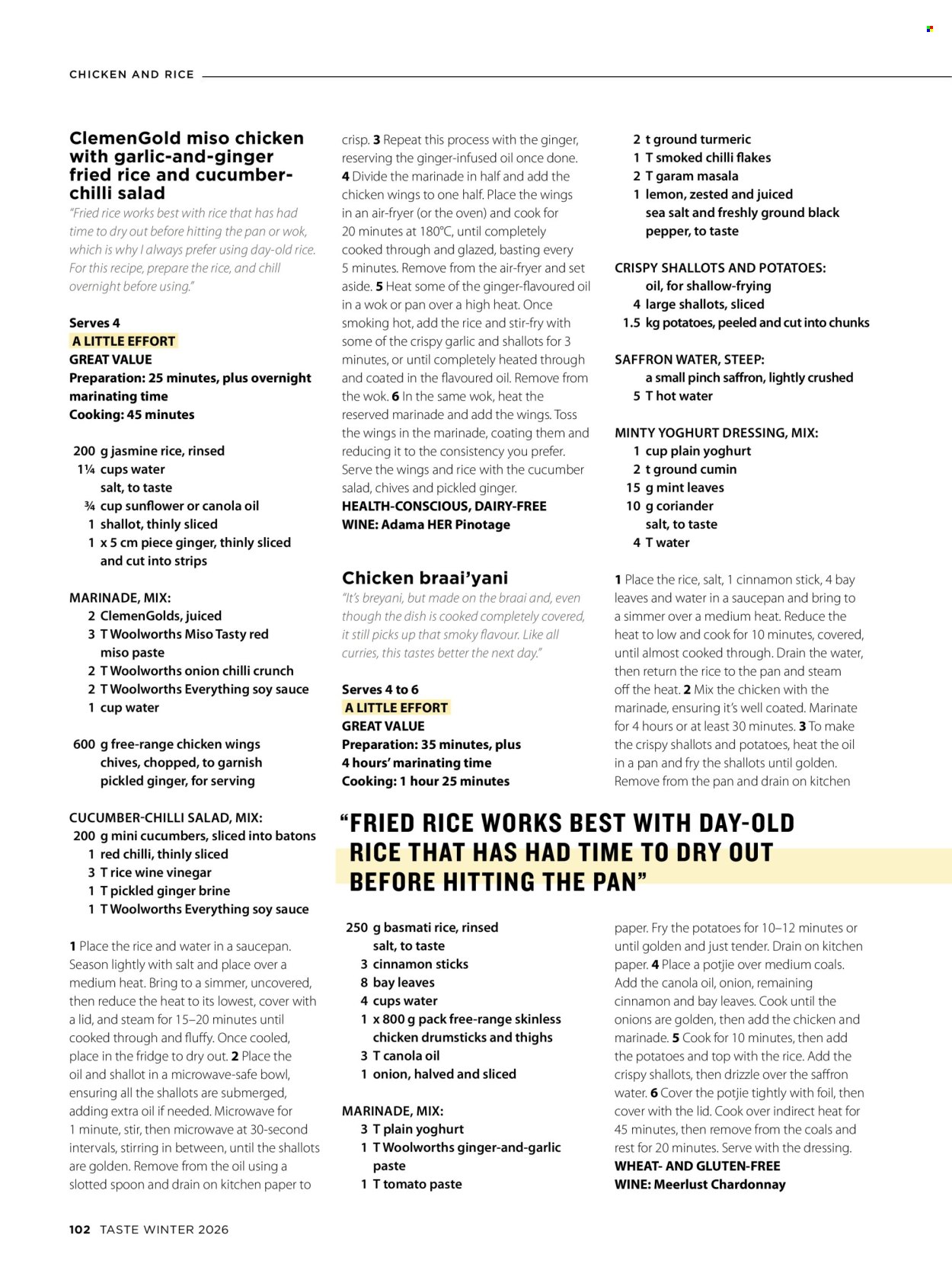 Woolworths specials. Page 104