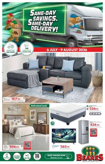 Beares catalogue  - 06/07/2026 - 09/08/2026.