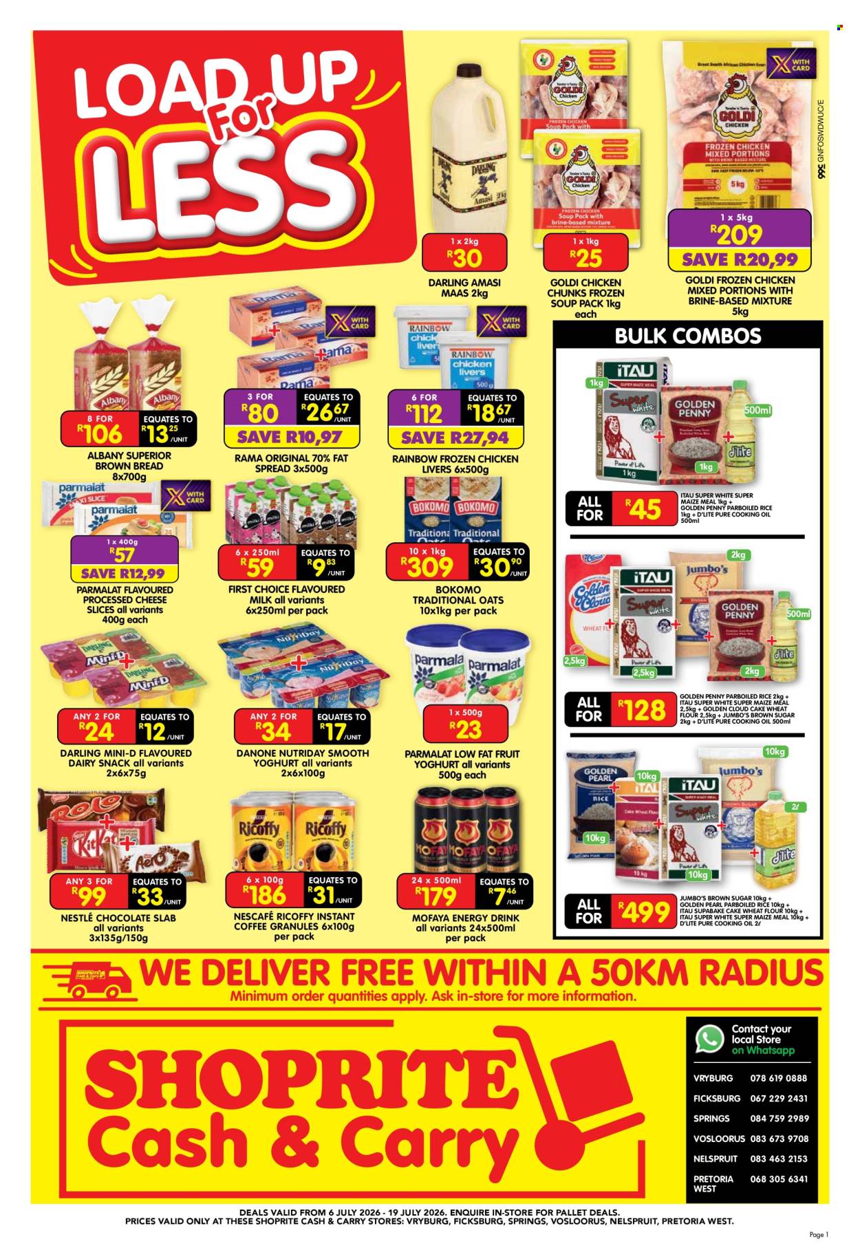 Shoprite specials - 06/07/2026 - 19/07/2026. Page 1