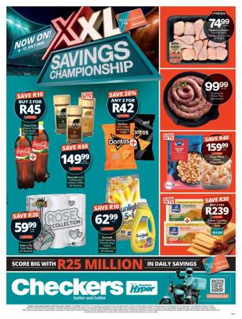 Checkers catalogue  - 06/07/2026 - 12/07/2026.