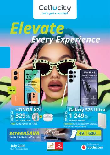 Cellucity catalogue  - 07/07/2026 - 06/08/2026.