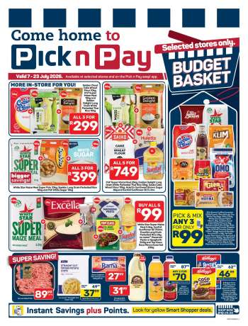 Pick n Pay QualiSave catalogue  - 07/07/2026 - 23/07/2026.