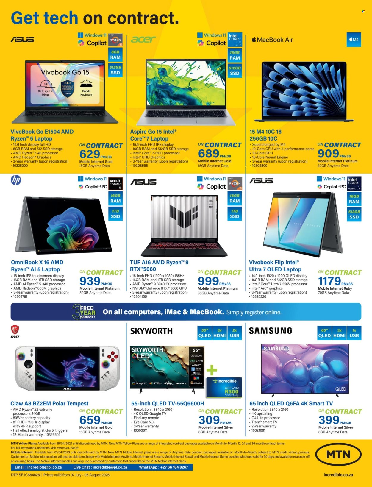 Incredible Connection specials - 07/07/2026 - 06/08/2026. Page 4